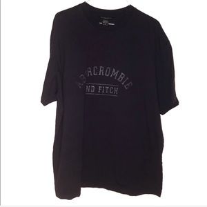 Abercrombie & Fitch short sleeve blue shirt XL